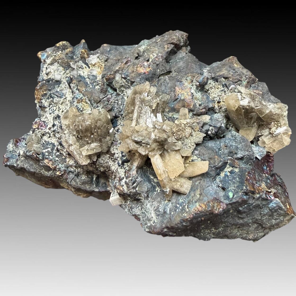 Baryte & Chalcopyrite