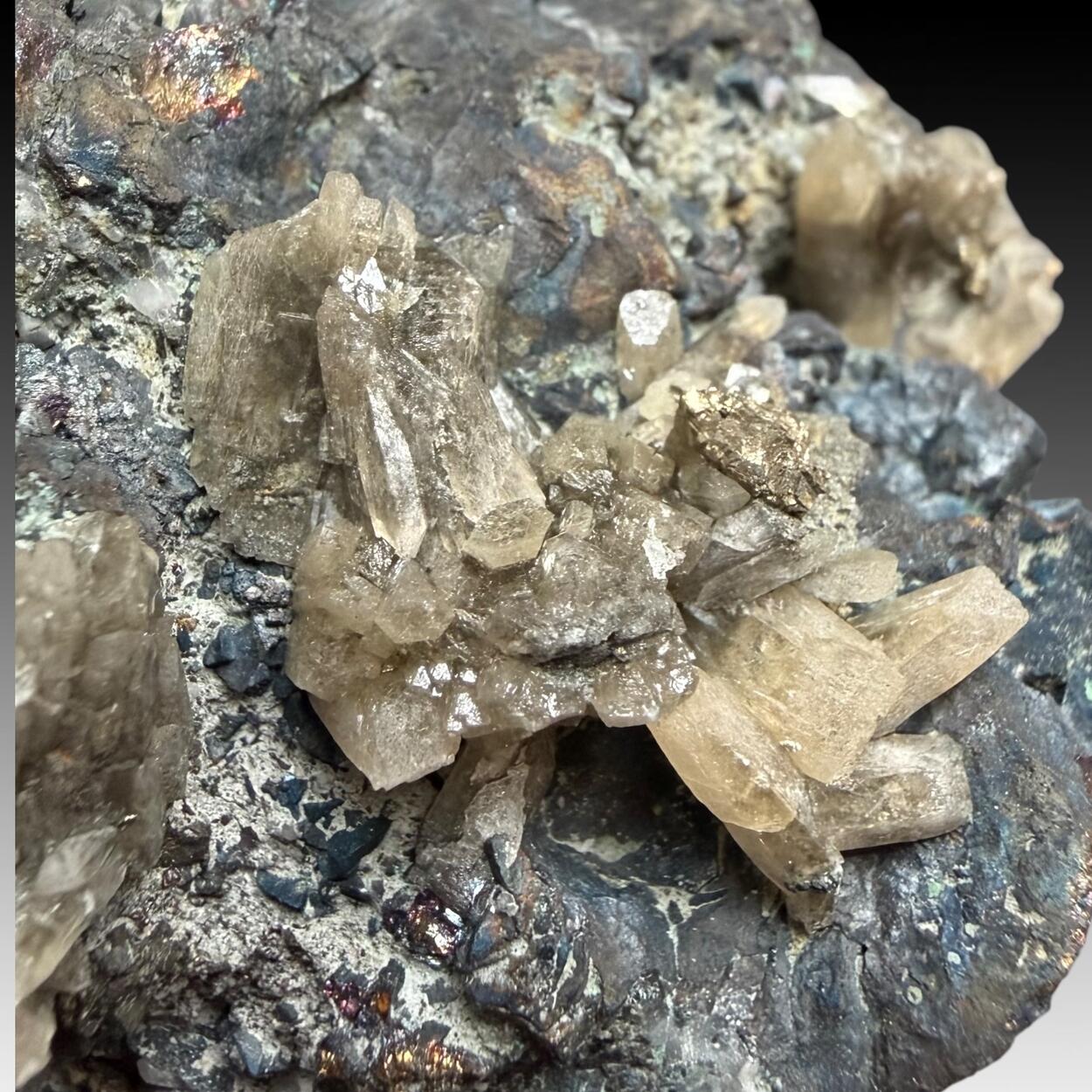 Baryte & Chalcopyrite