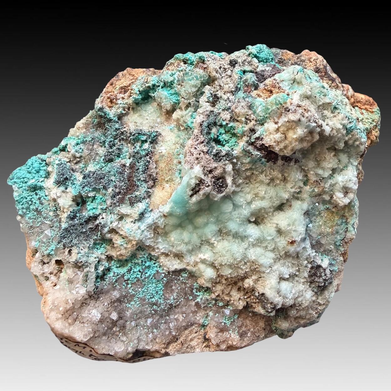 Hemimorphite & Rosasite