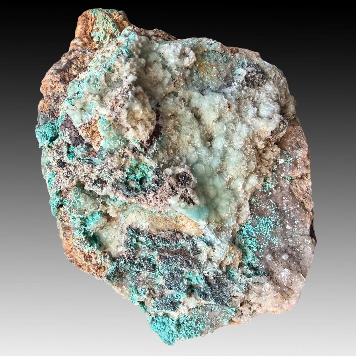 Hemimorphite & Rosasite