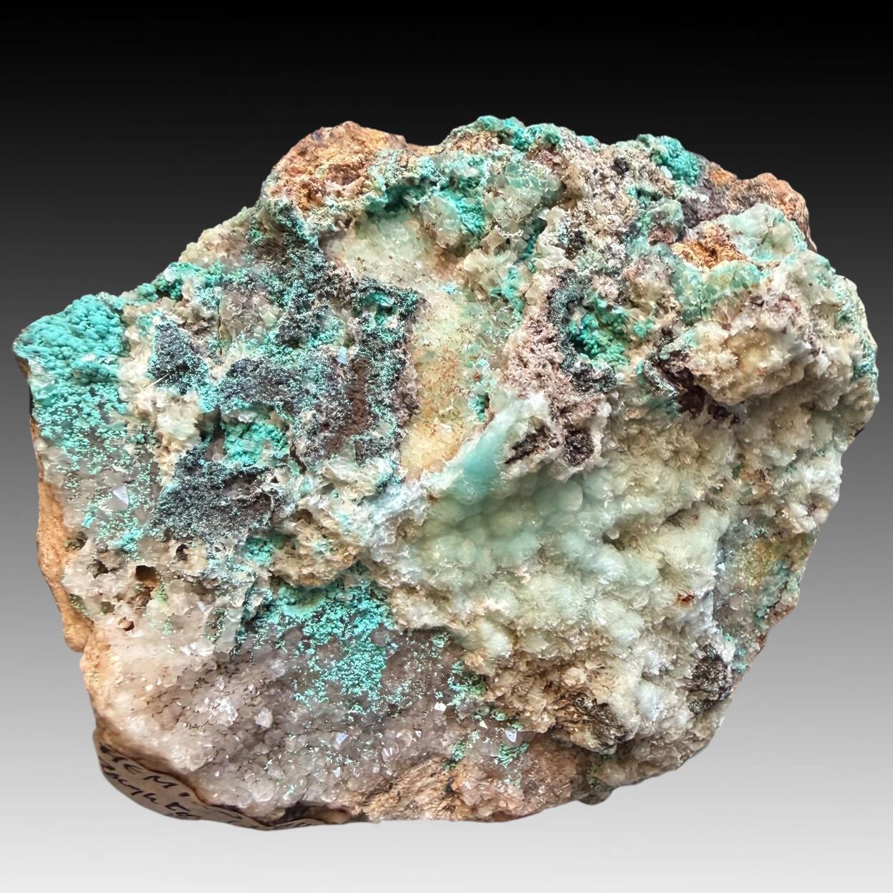 Hemimorphite & Rosasite