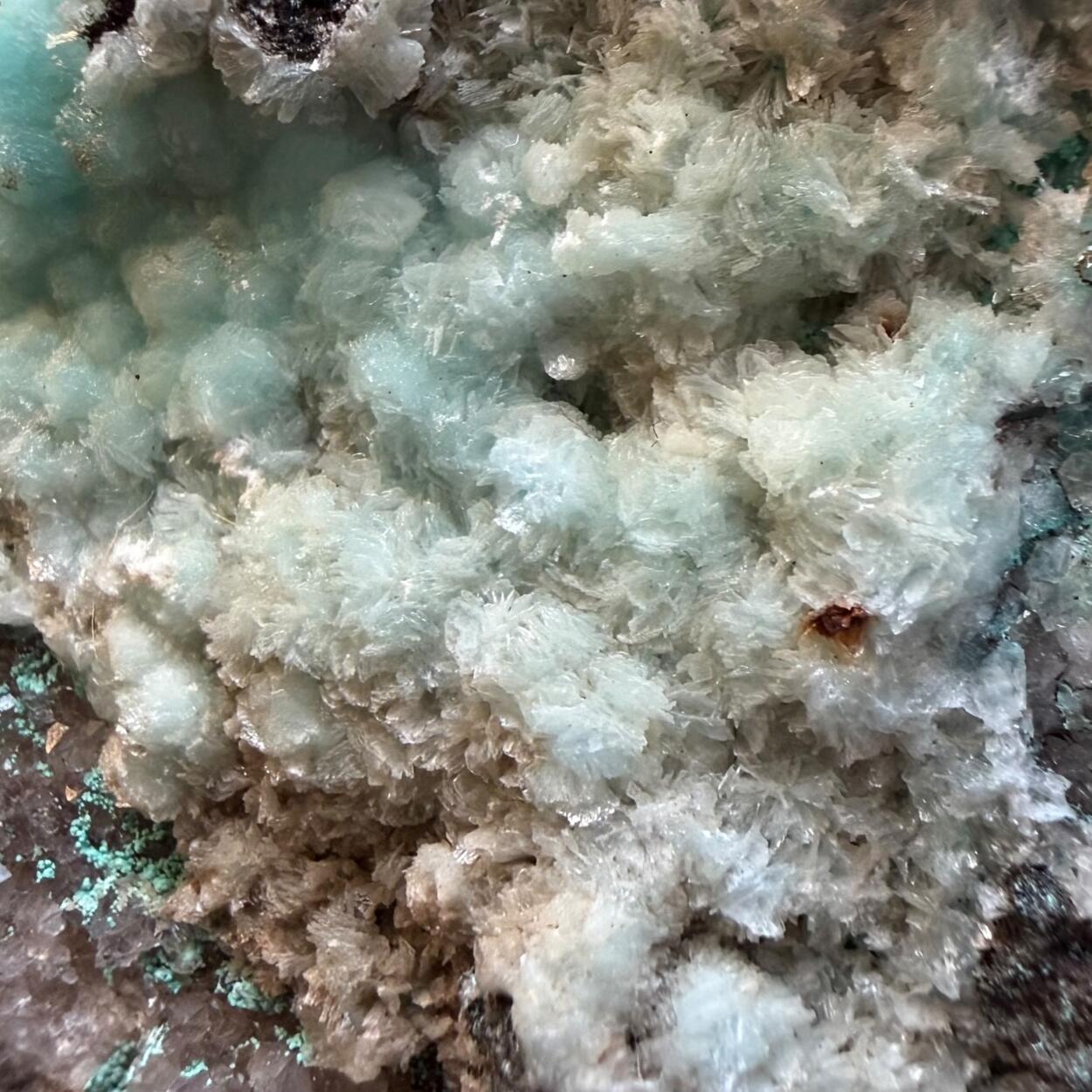 Hemimorphite & Rosasite