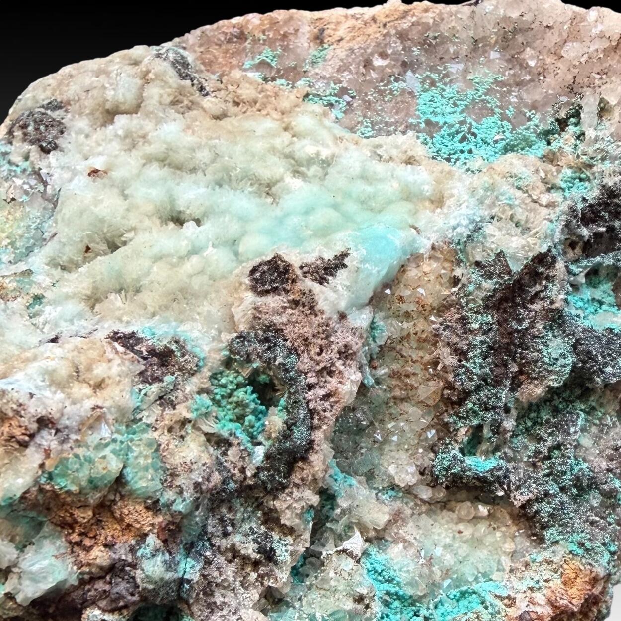 Hemimorphite & Rosasite