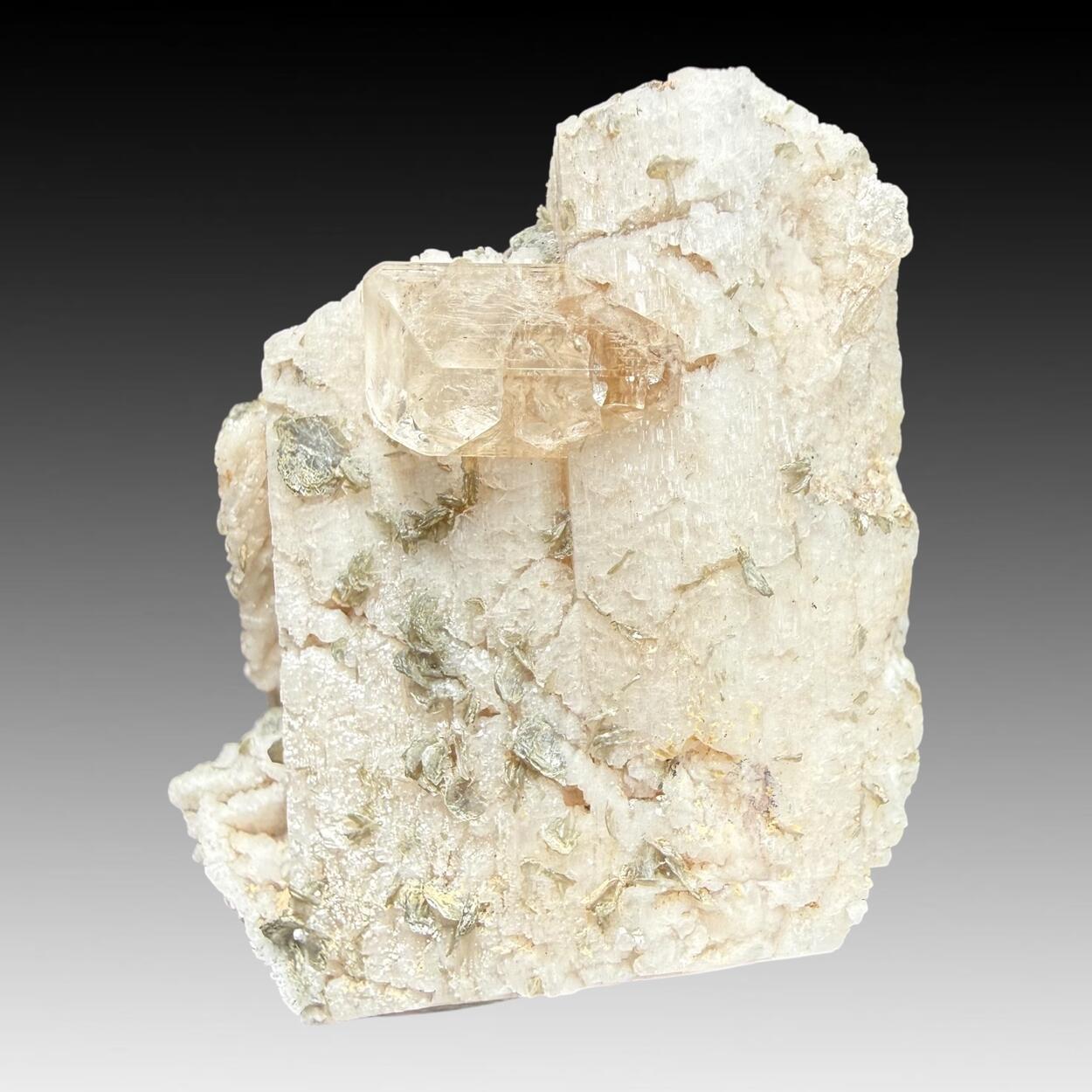 Topaz On Microcline