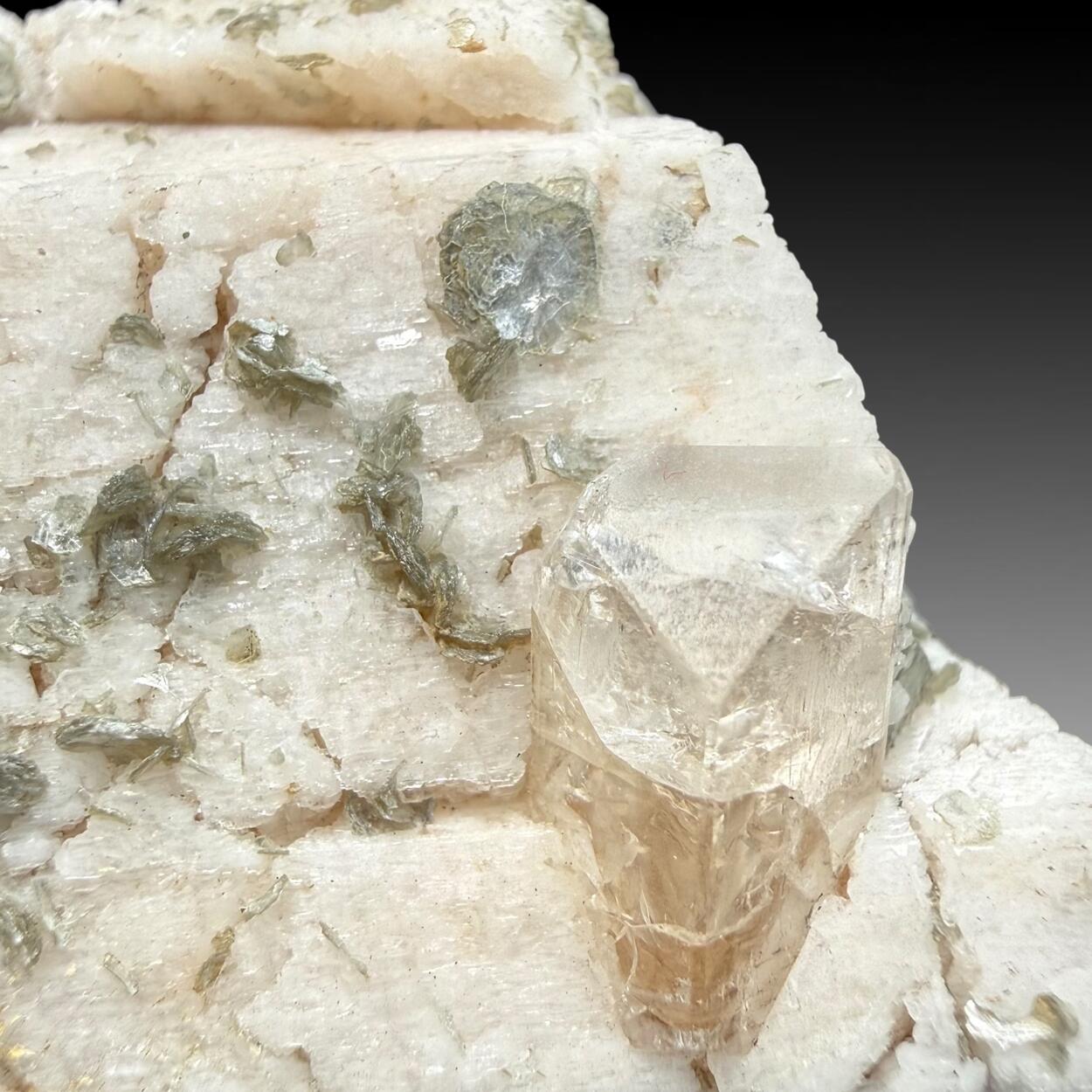 Topaz On Microcline