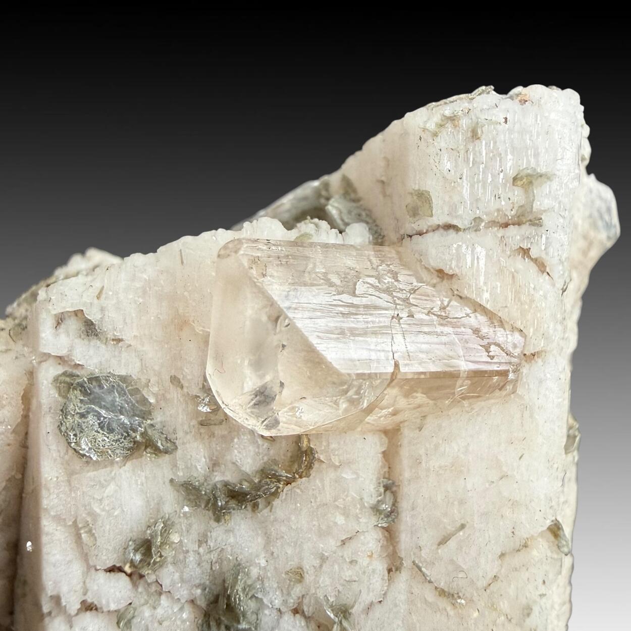 Topaz On Microcline