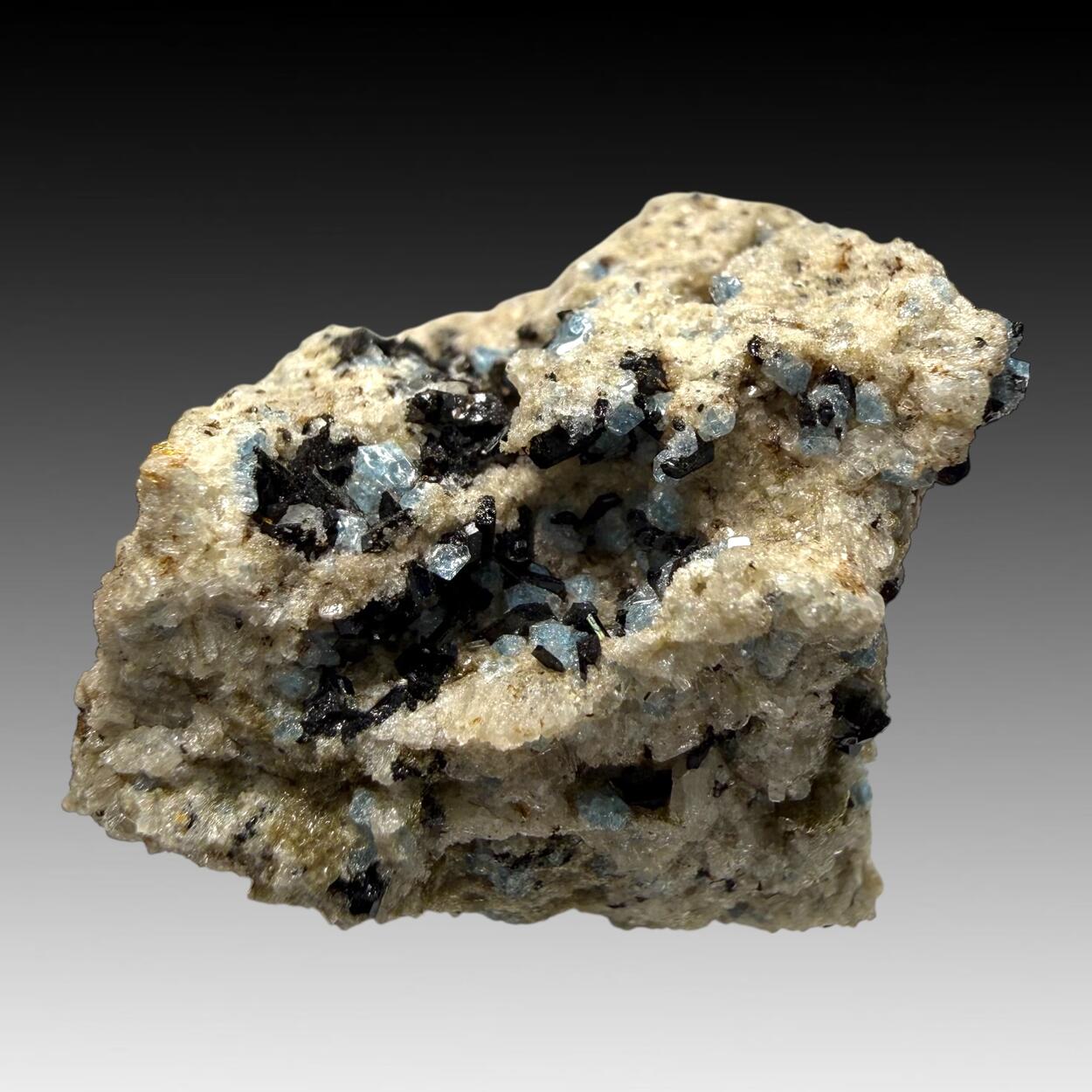 Haüyne With Pyroxene Group