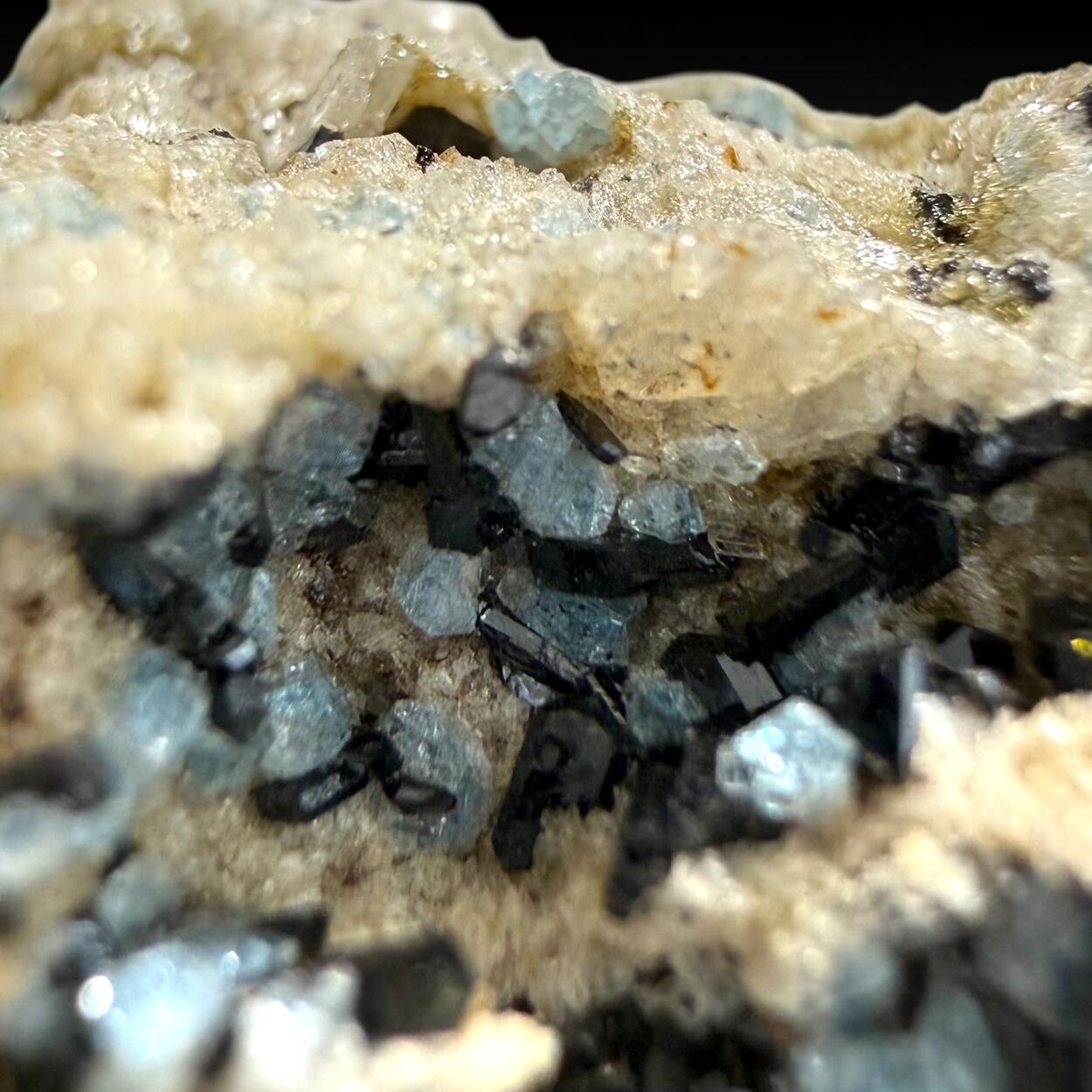 Haüyne With Pyroxene Group