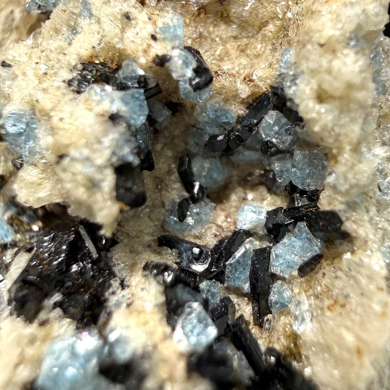 Haüyne With Pyroxene Group