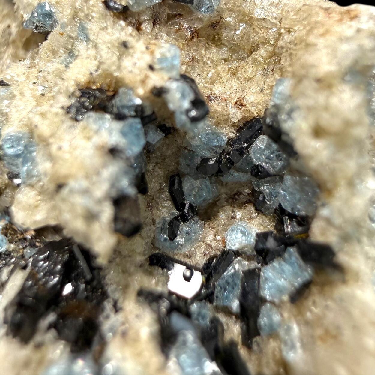 Haüyne With Pyroxene Group