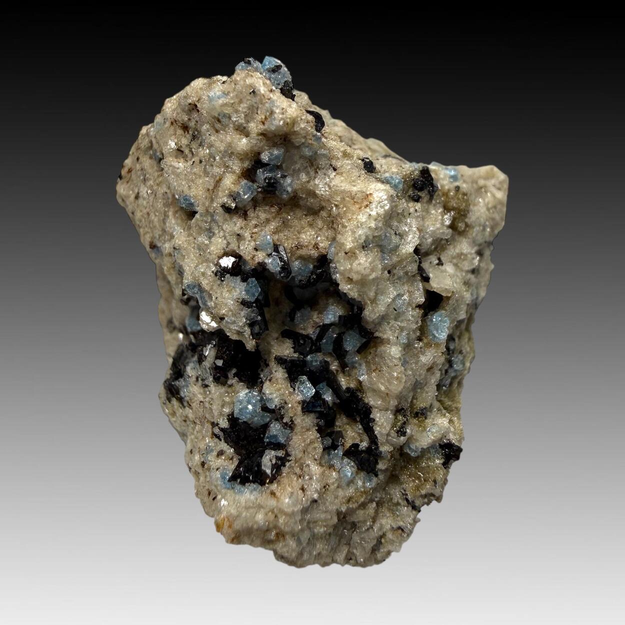 Haüyne With Pyroxene Group