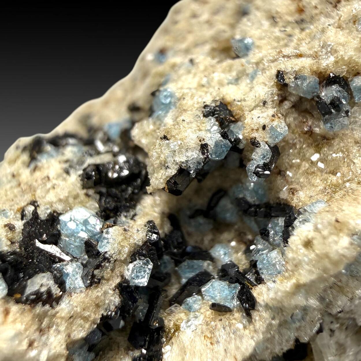 Haüyne With Pyroxene Group