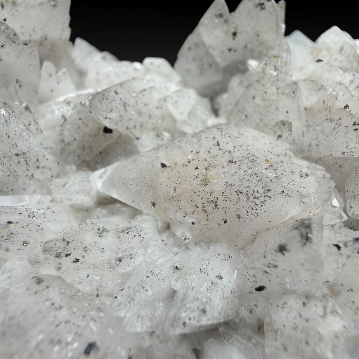 Calcite With Pyrite Inclusions