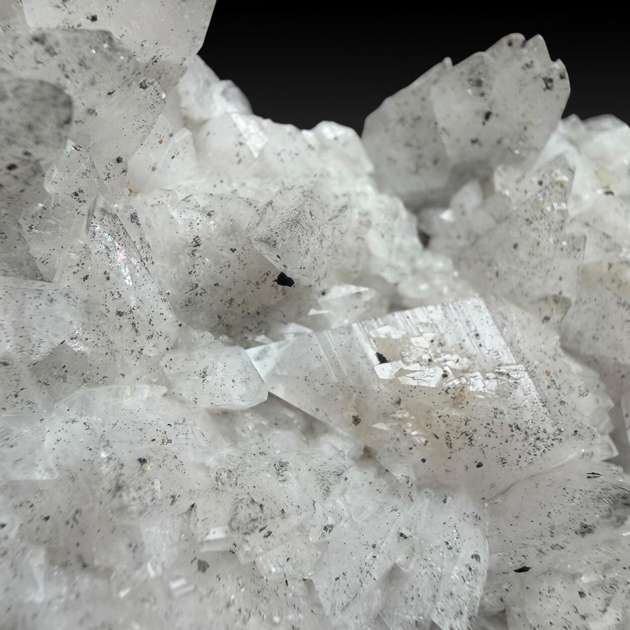 Calcite With Pyrite Inclusions