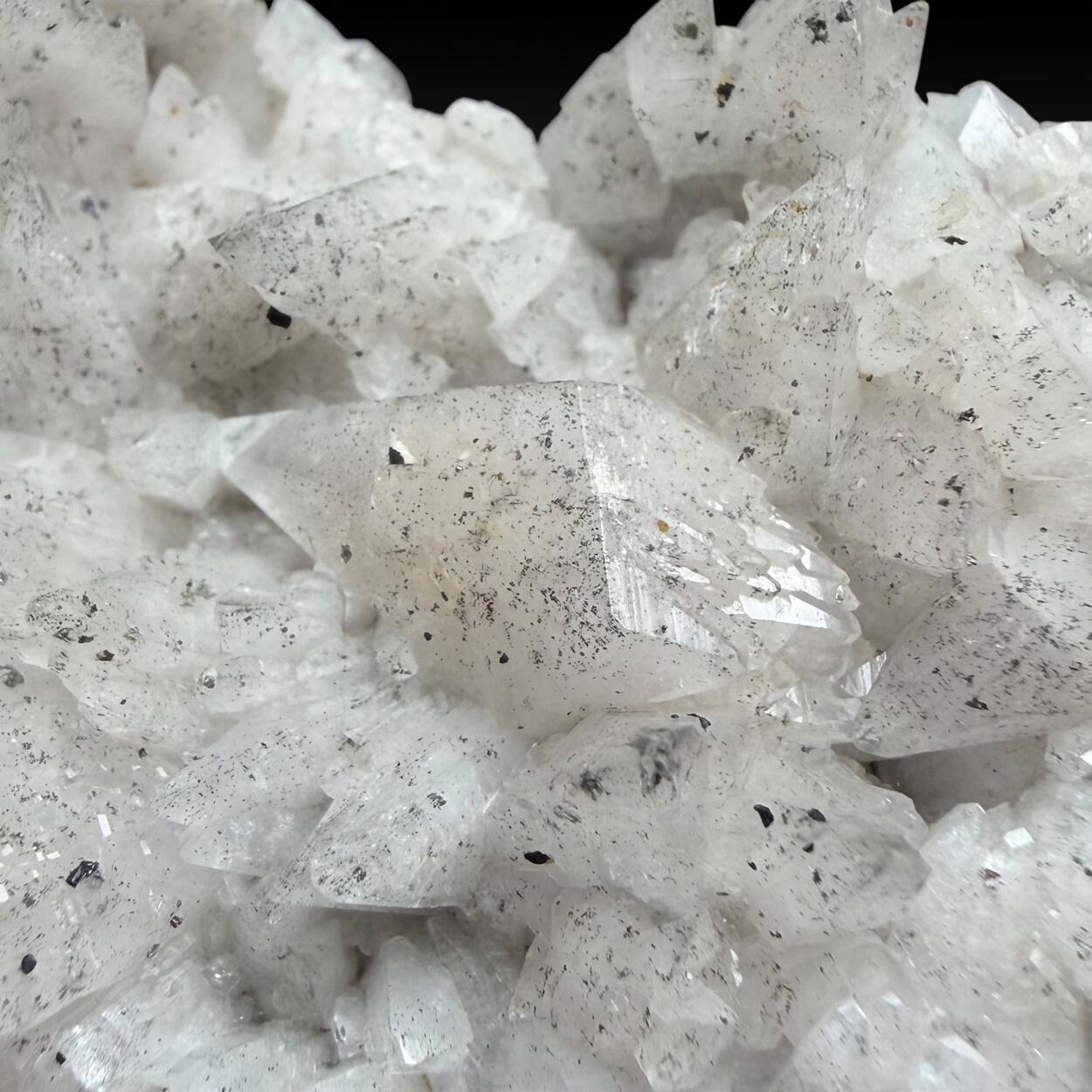 Calcite With Pyrite Inclusions