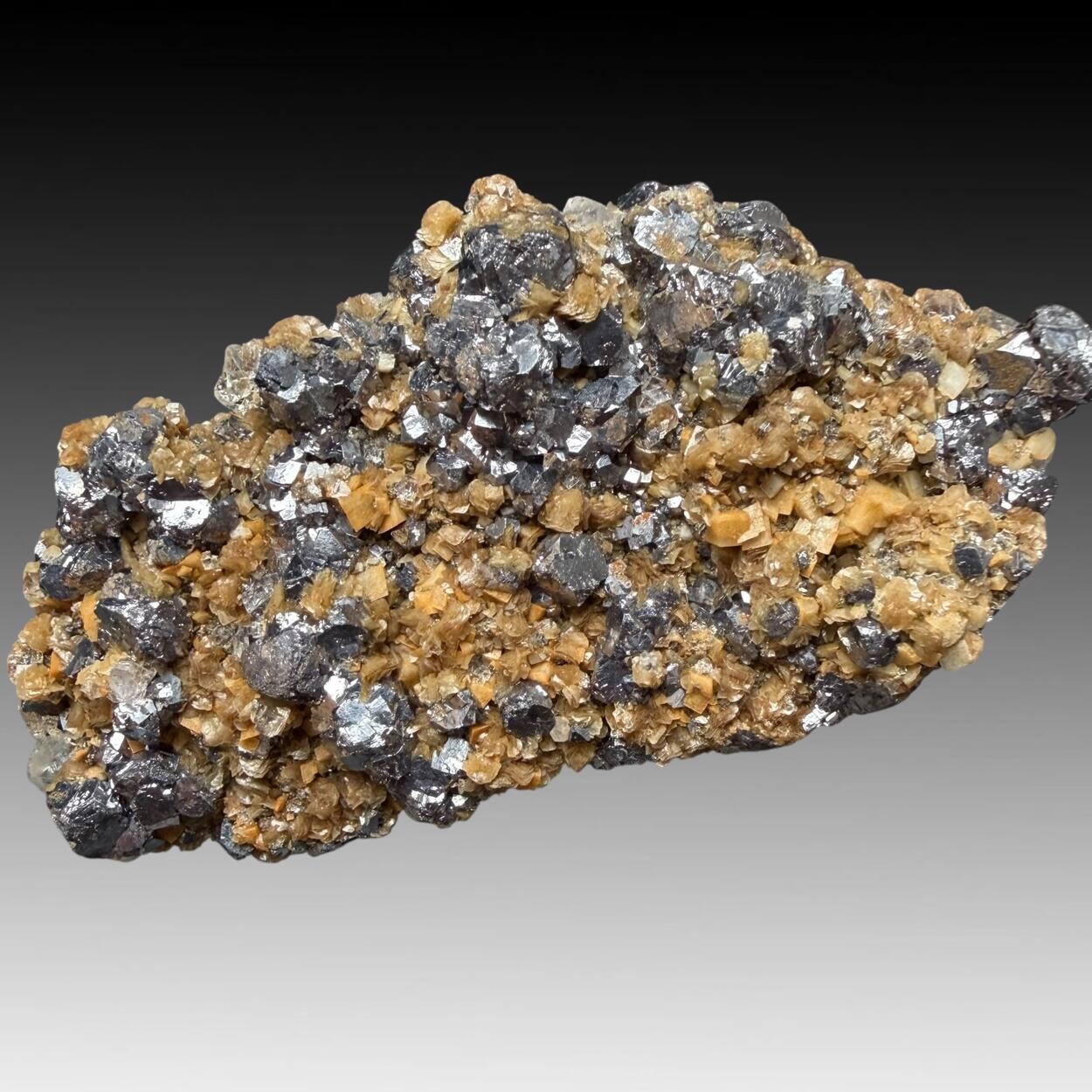 Galena Siderite & Fluorite