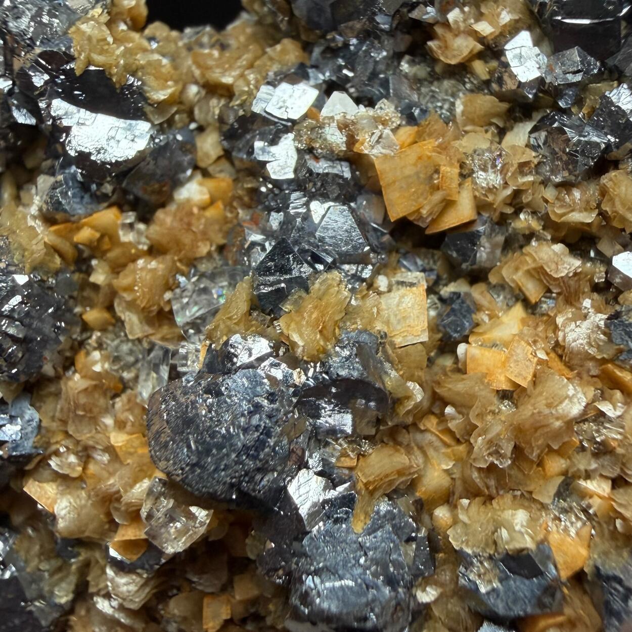 Galena Siderite & Fluorite