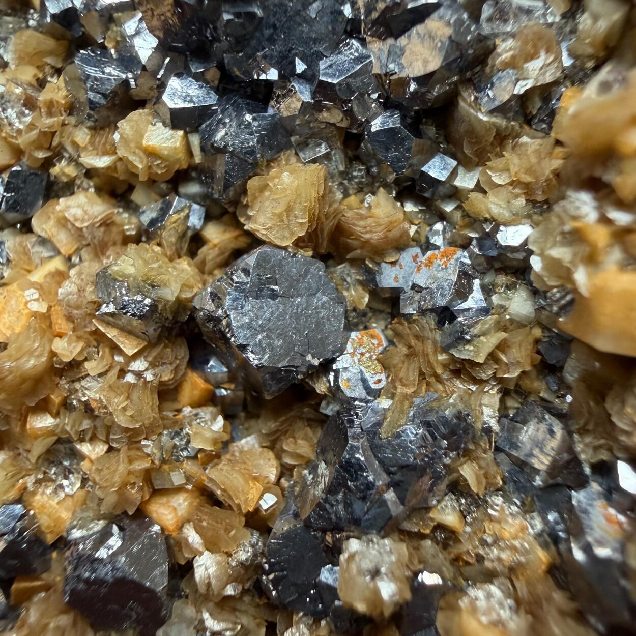 Galena Siderite & Fluorite