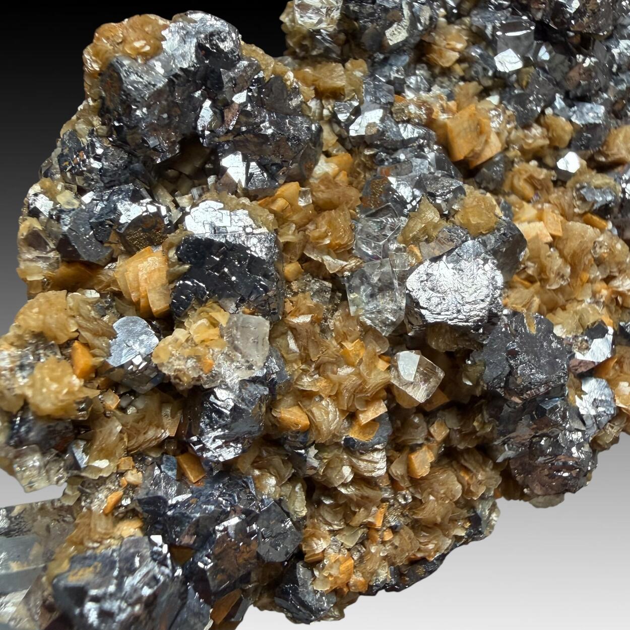 Galena Siderite & Fluorite