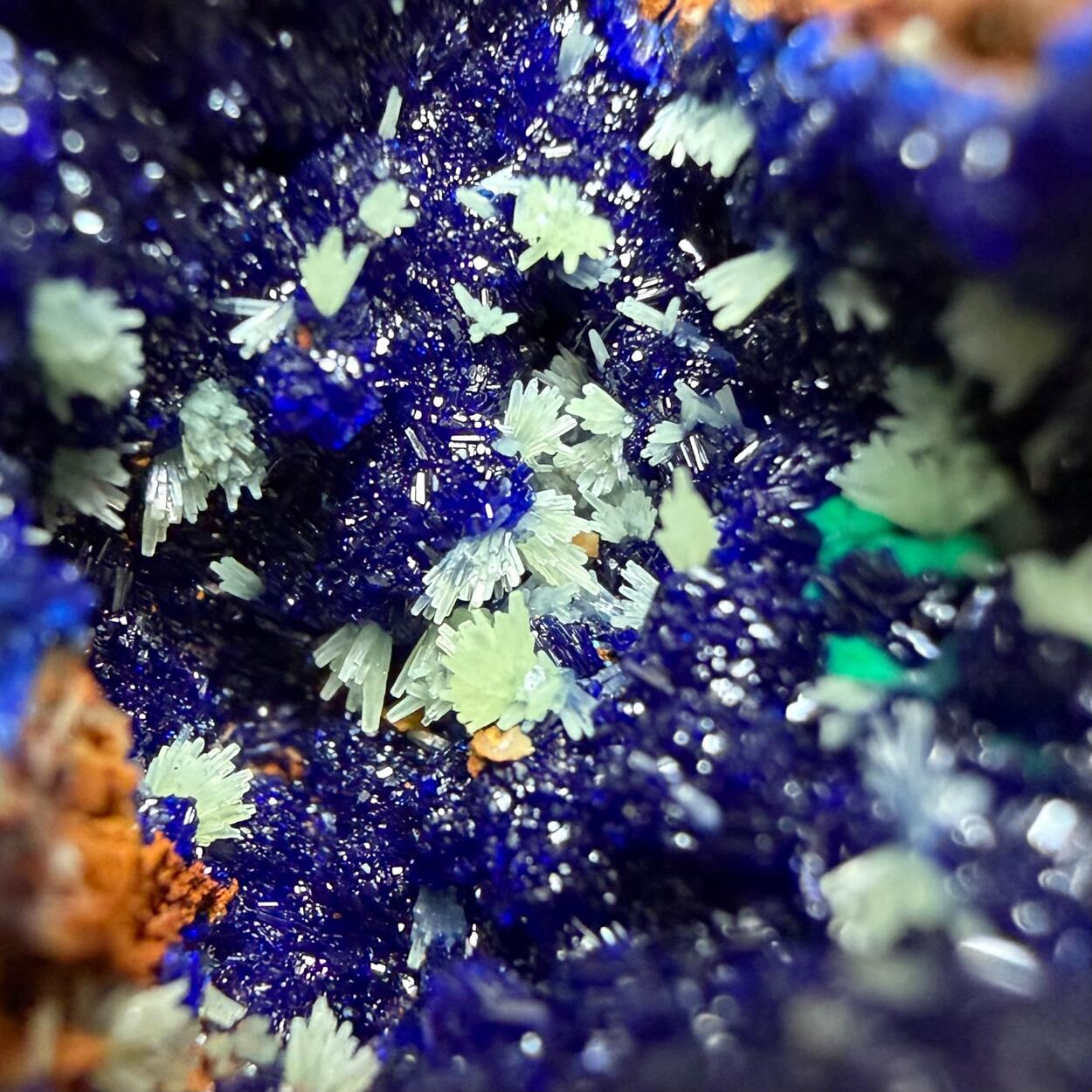 Azurite & Mimetite