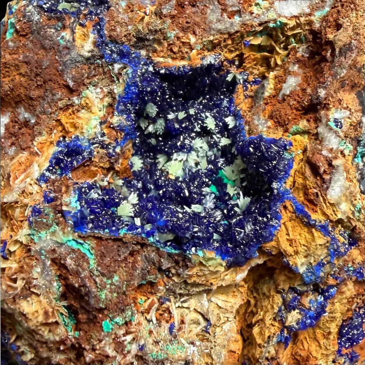 Azurite & Mimetite