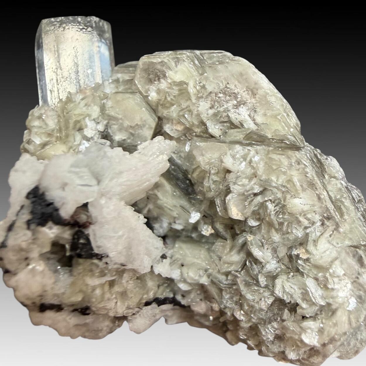 Aquamarine & Muscovite