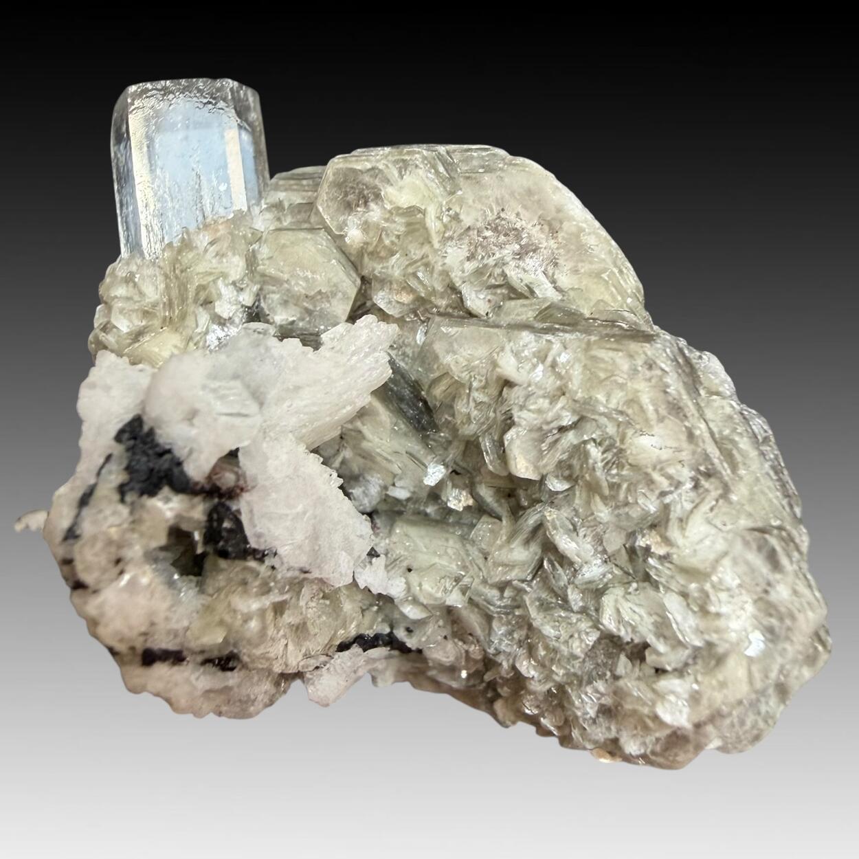 Aquamarine & Muscovite