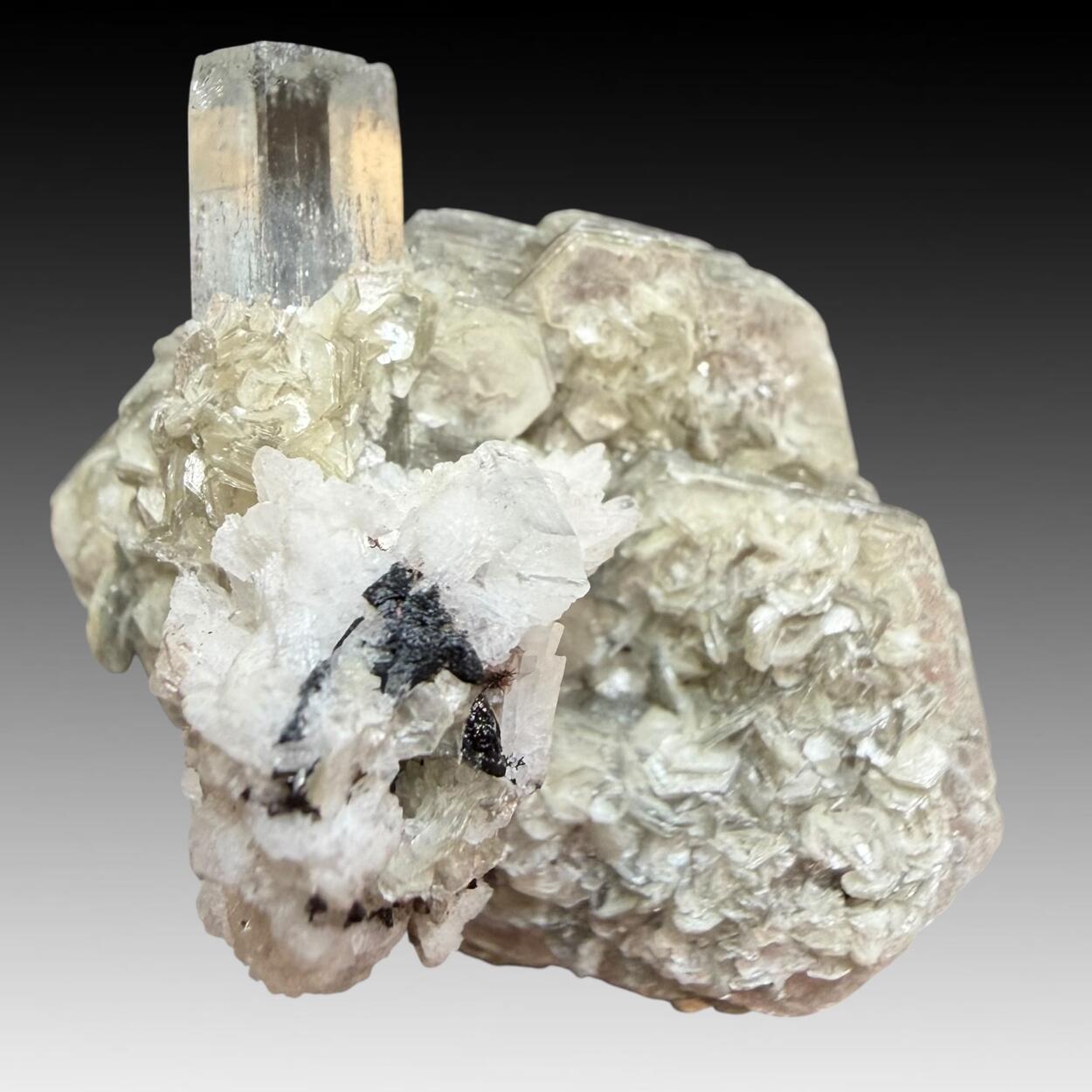 Aquamarine & Muscovite