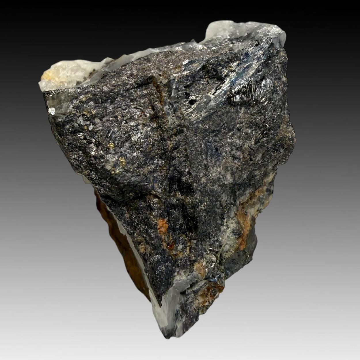 Native Bismuth With Bismuthinite