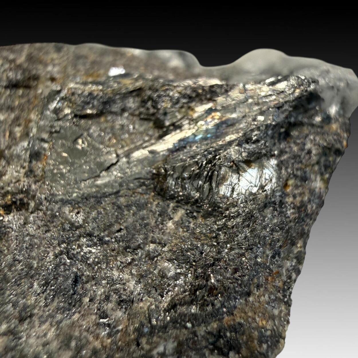 Native Bismuth With Bismuthinite