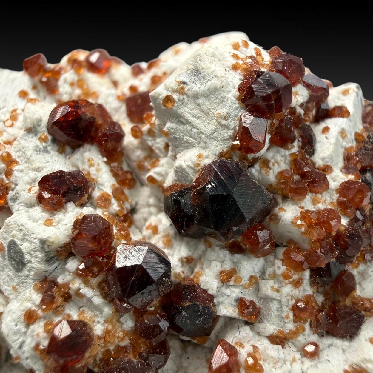 Spessartine & Orthoclase