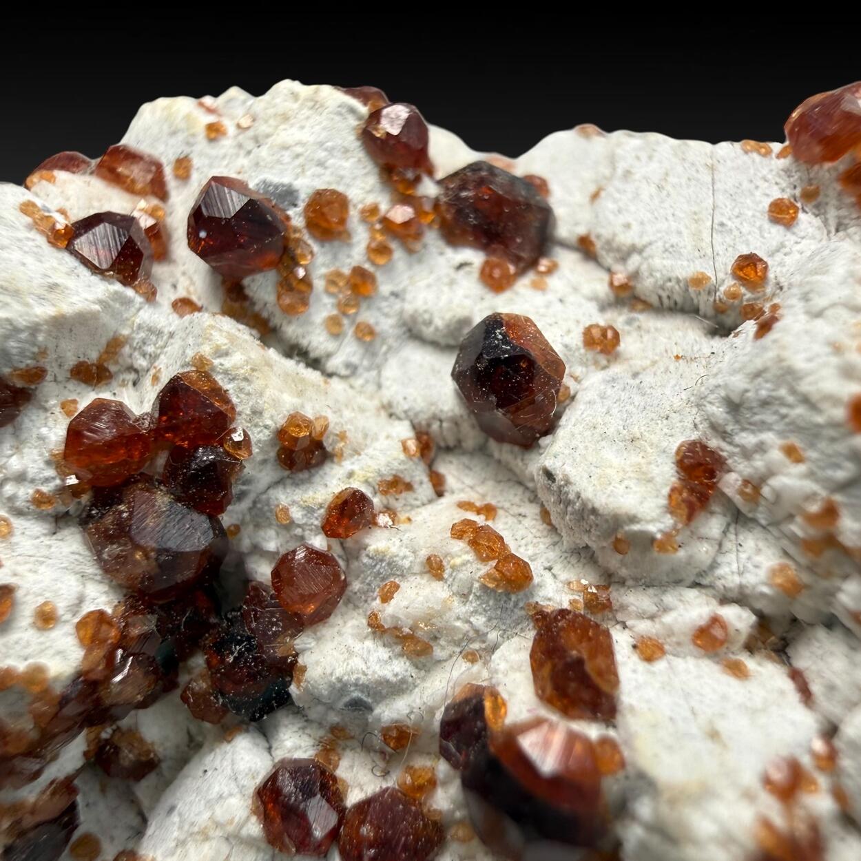 Spessartine & Orthoclase