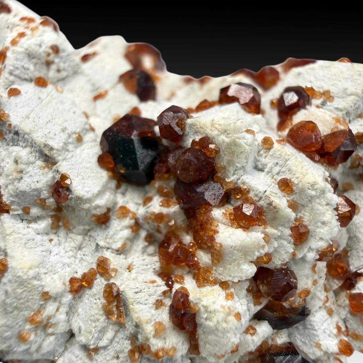 Spessartine & Orthoclase