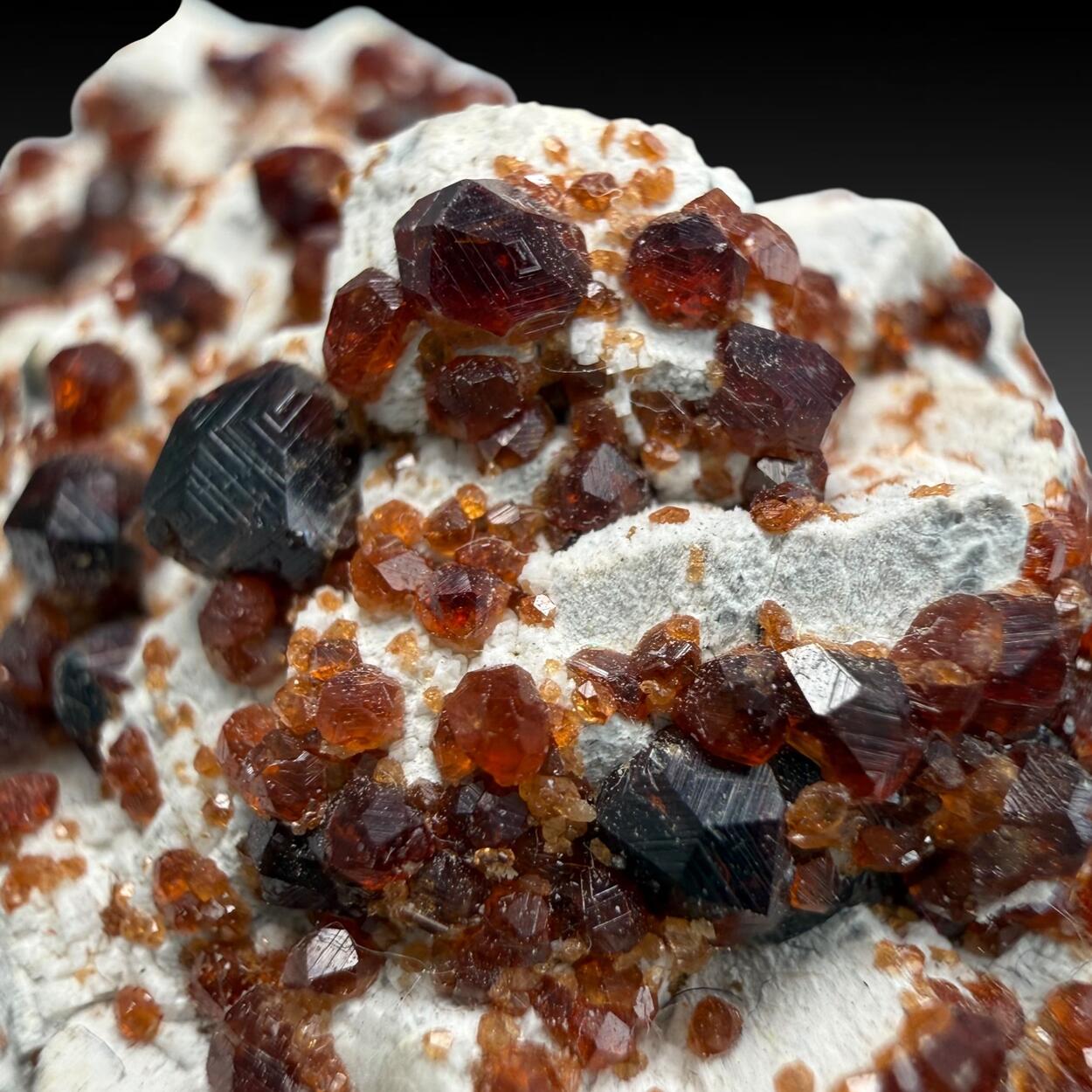 Spessartine & Orthoclase