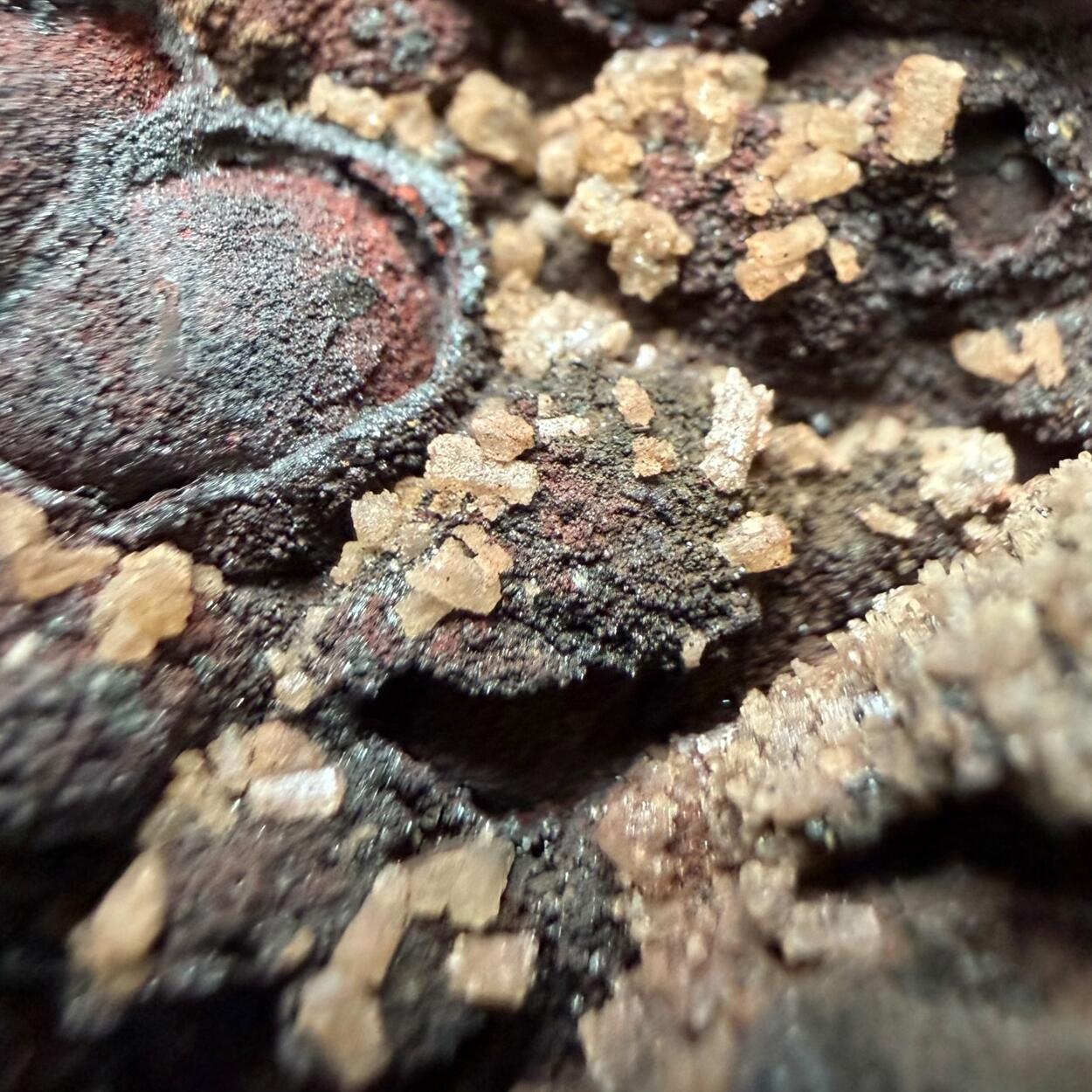 Willemite On Hematite