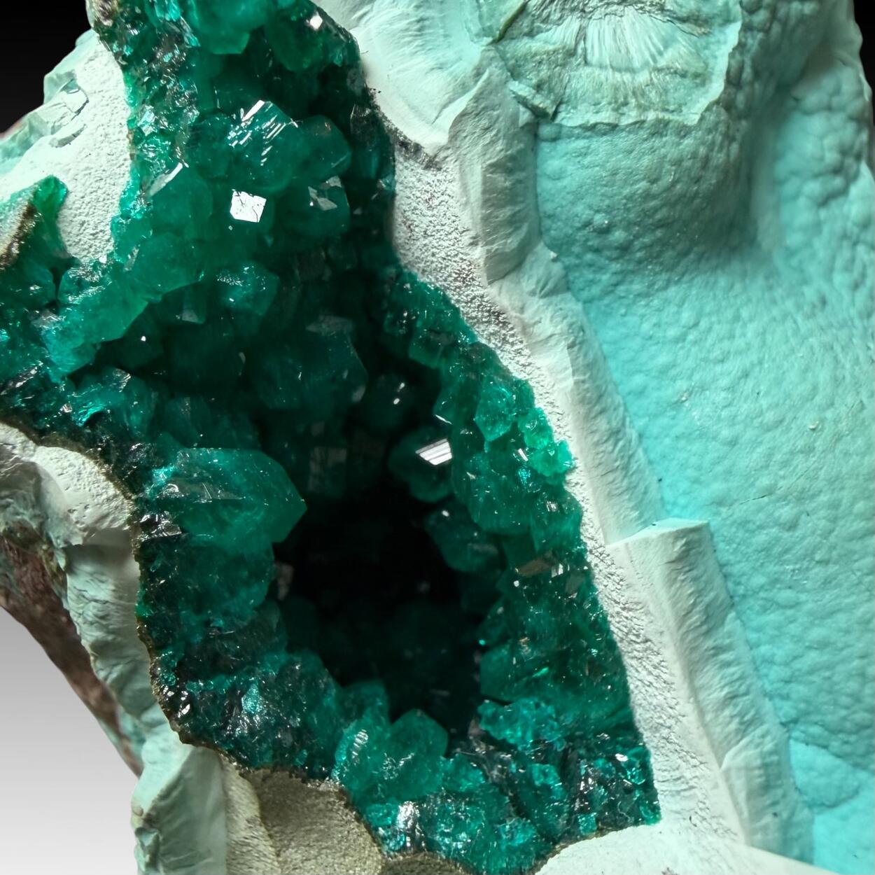 Chrysocolla Psm Plancheite With Dioptase