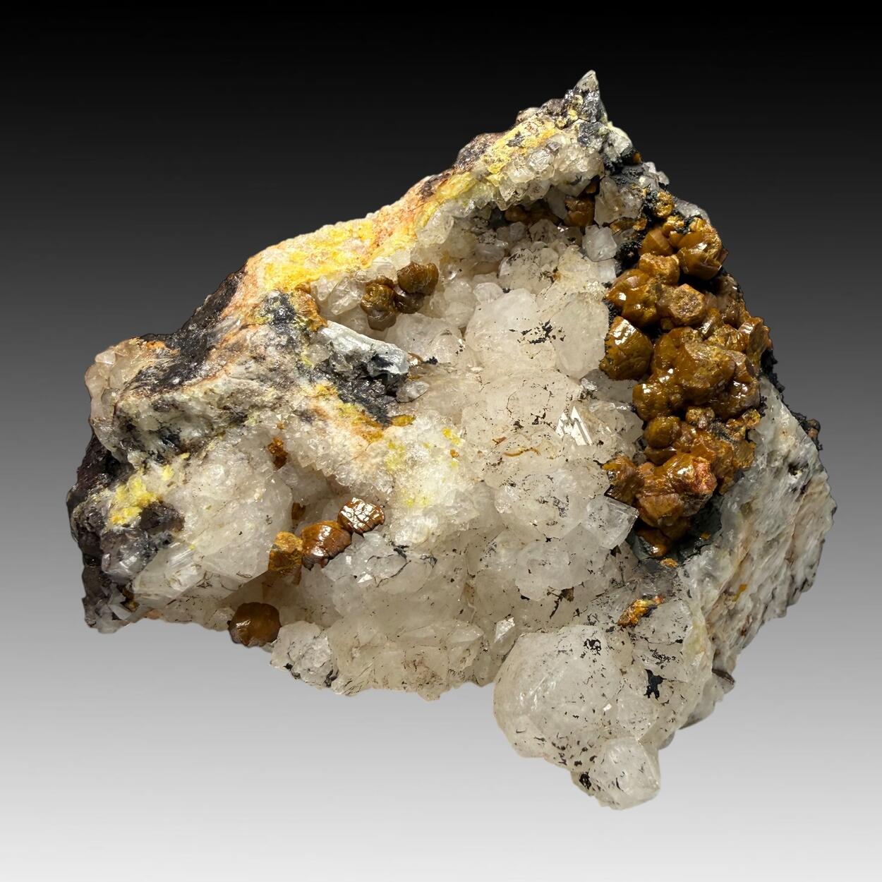 Campylite On Quartz