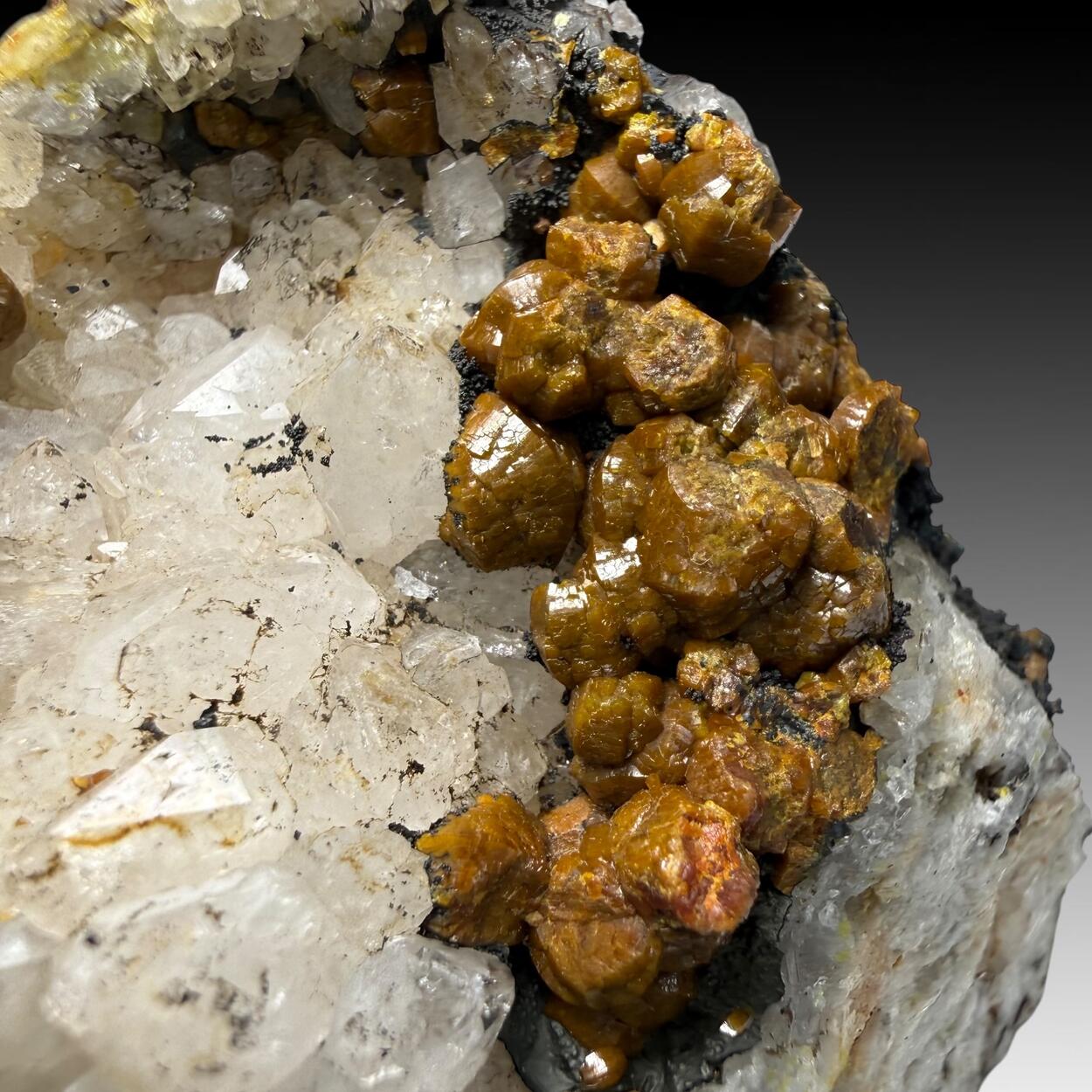 Campylite On Quartz