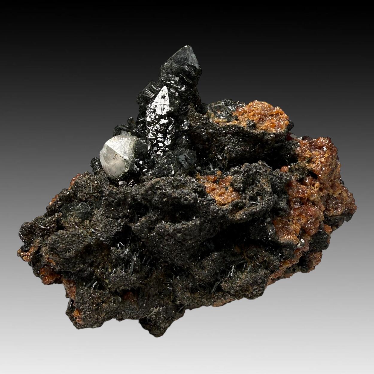 Prase On Andradite