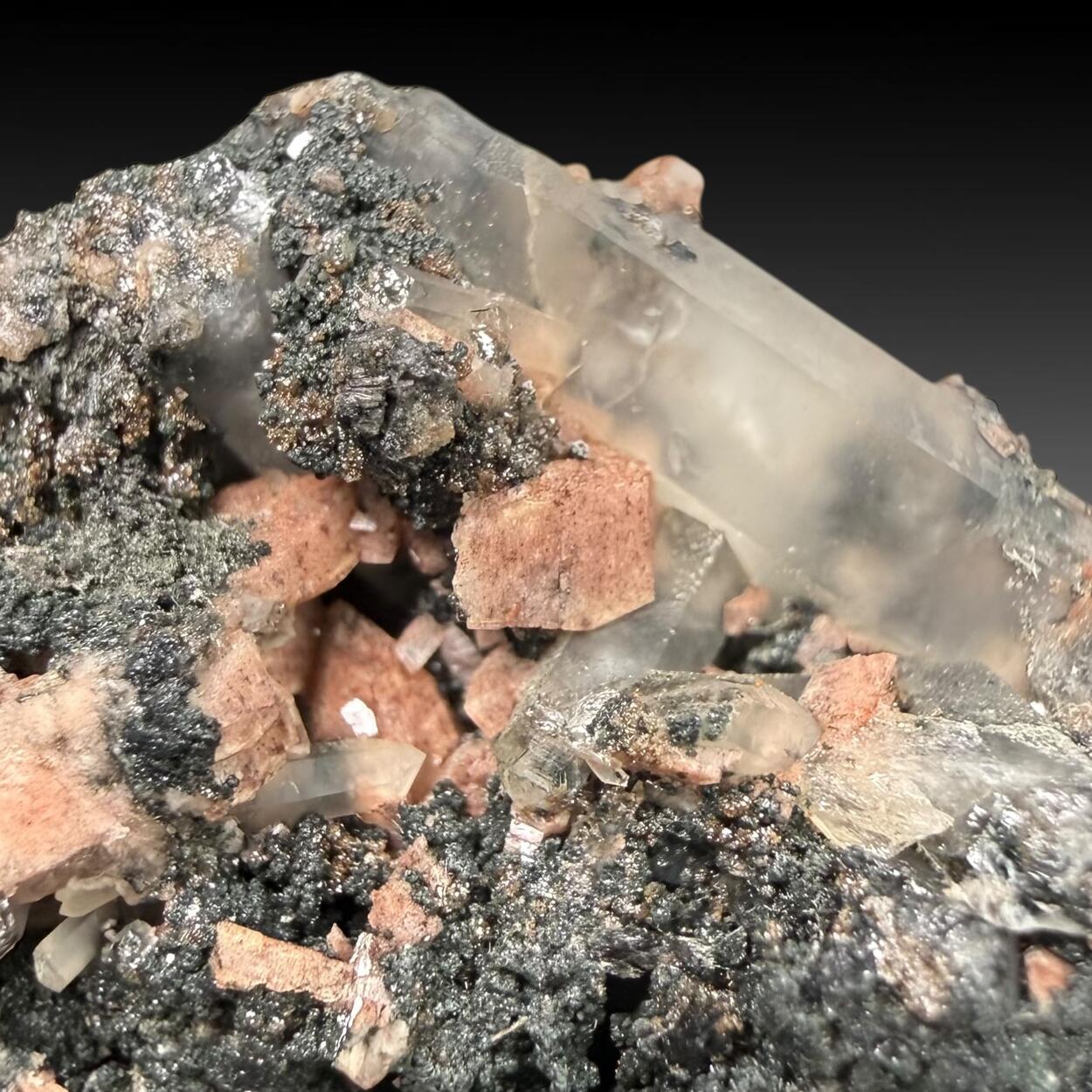 Cassiterite Quartz & Adularia