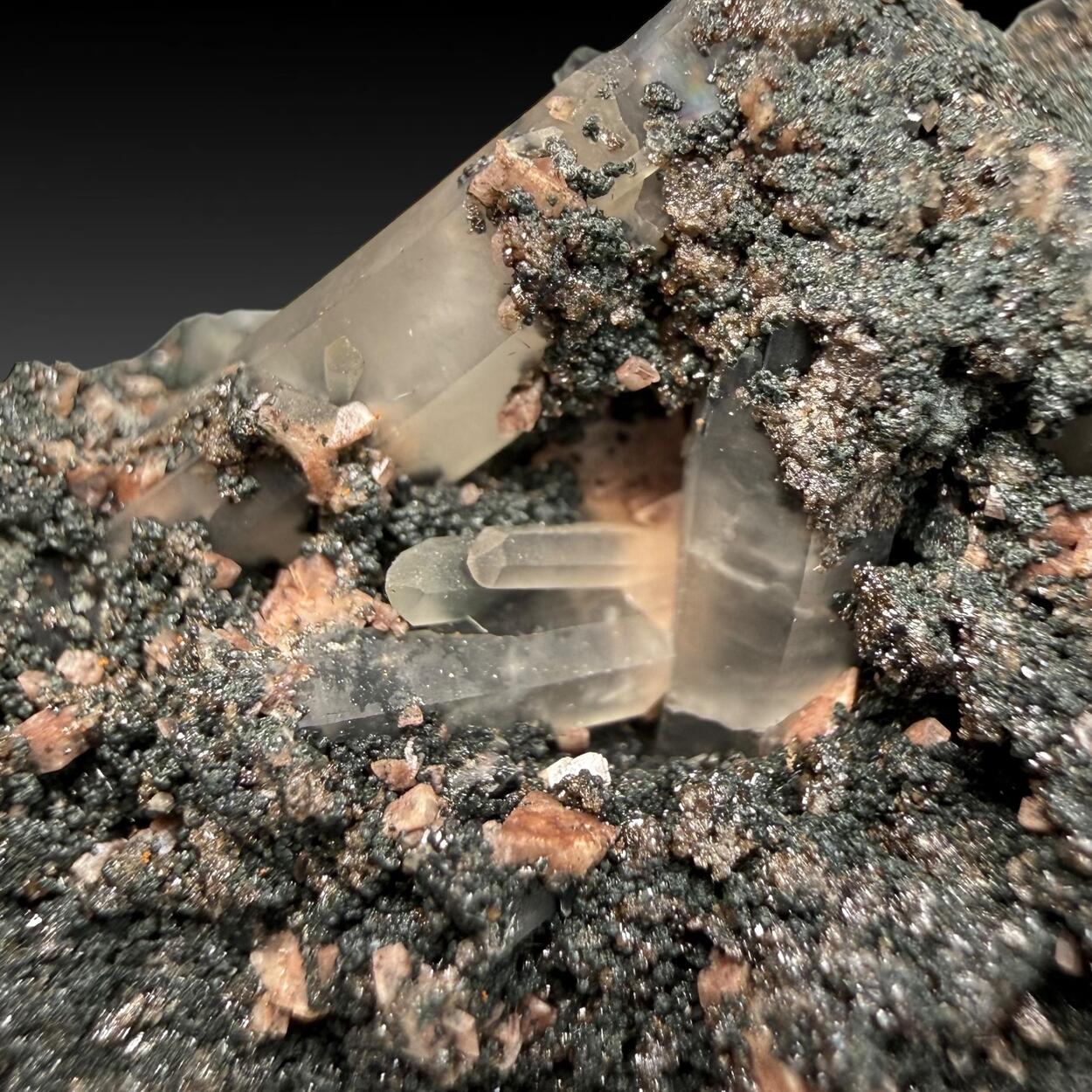 Cassiterite Quartz & Adularia