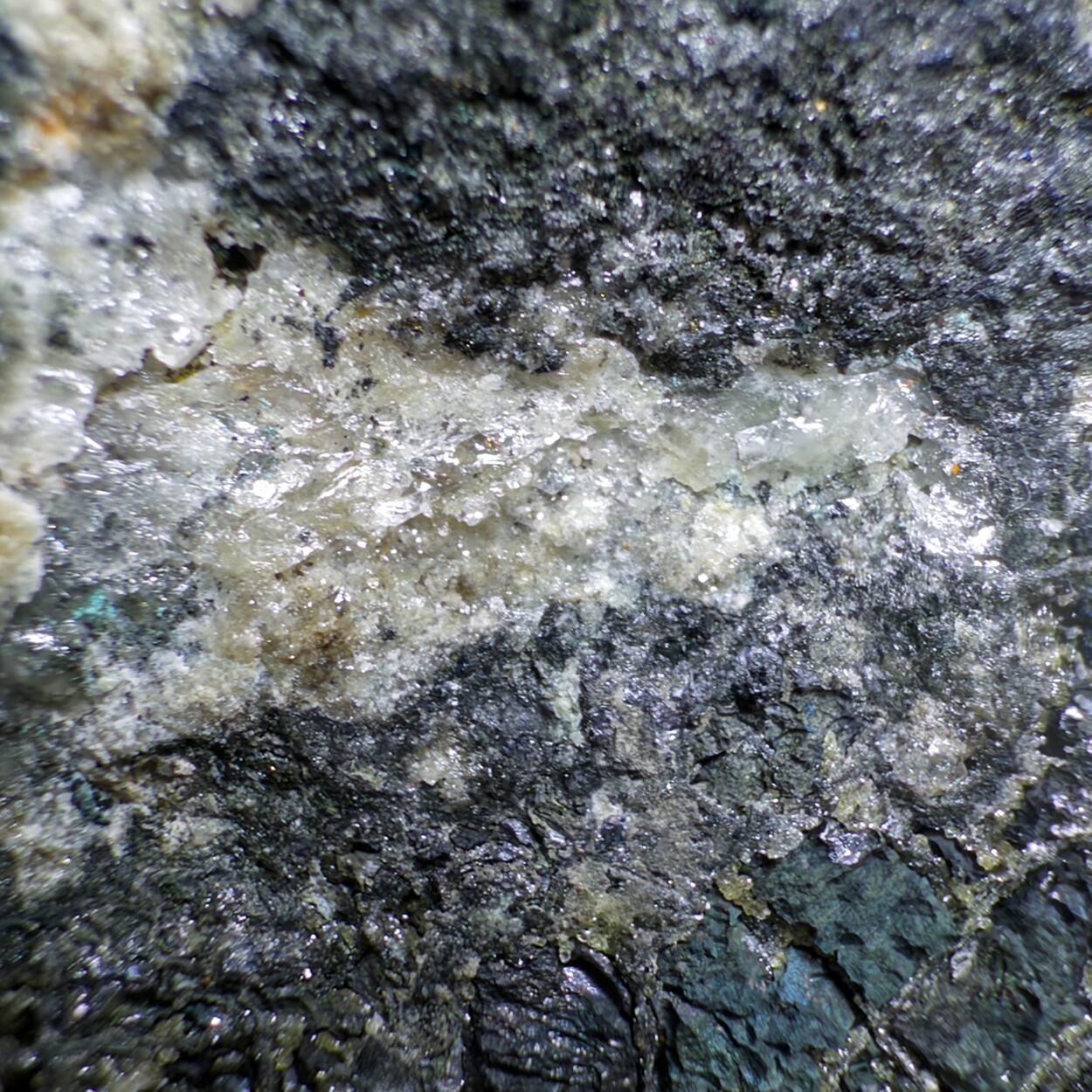 Anglesite & Cerussite On Galena