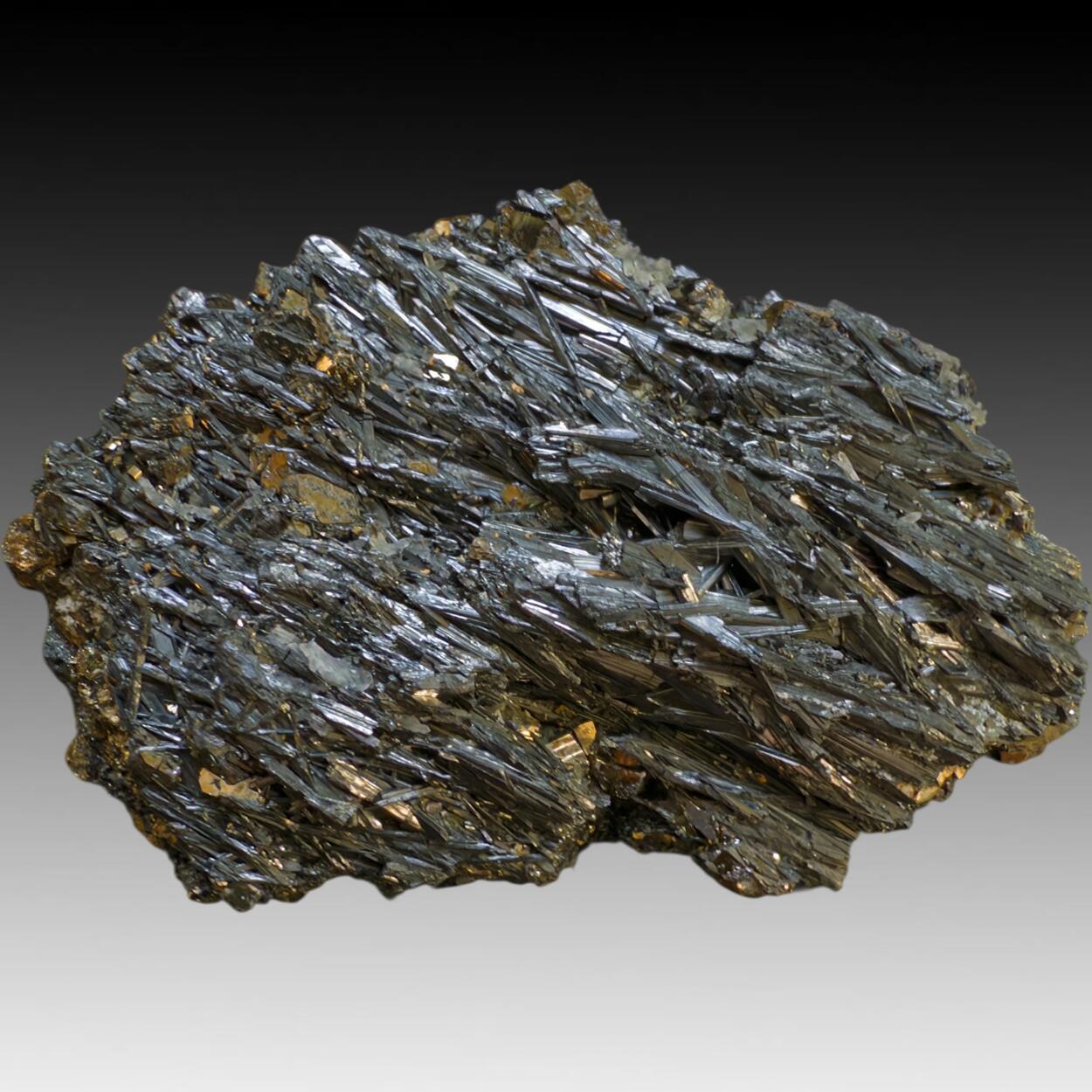 Jamesonite With Pyrite