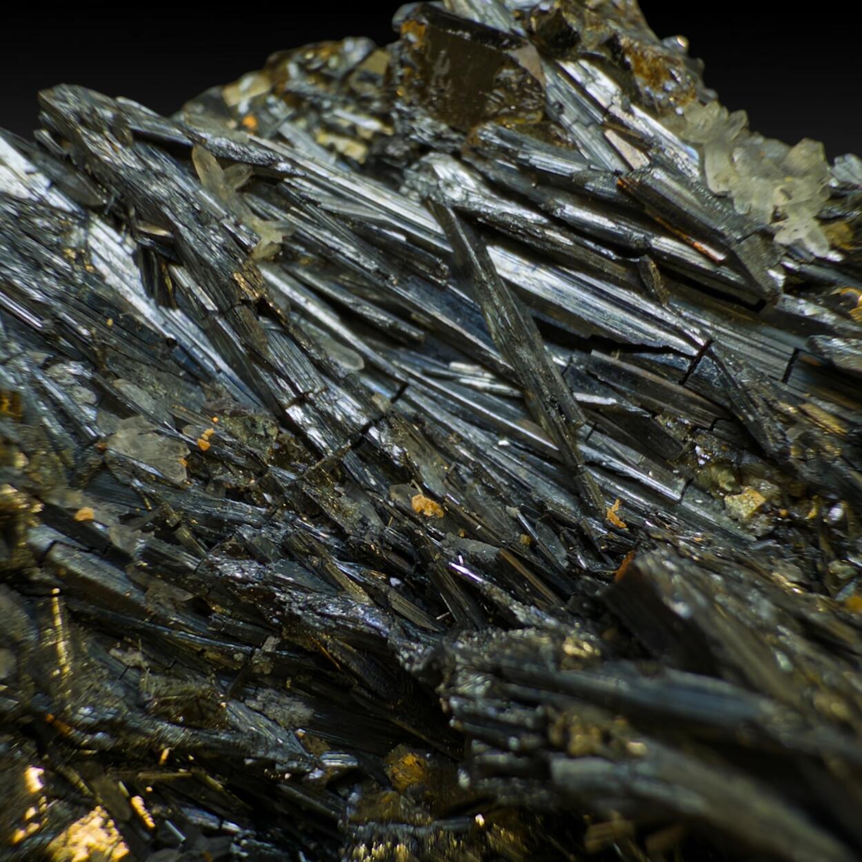 Jamesonite With Pyrite