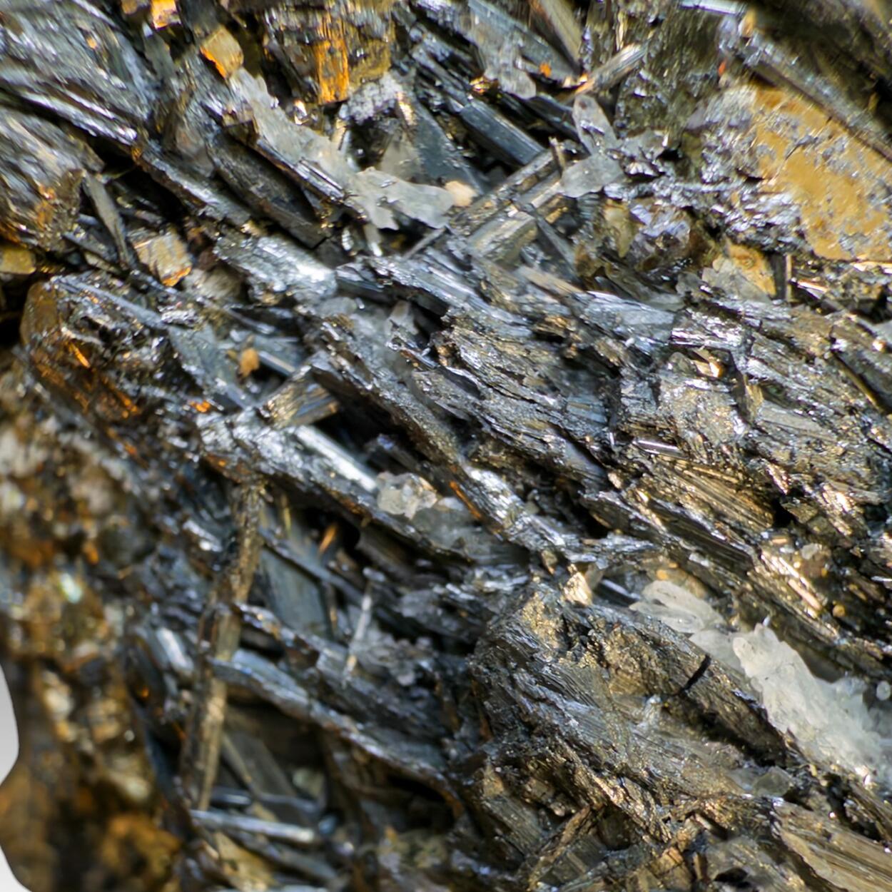 Jamesonite With Pyrite