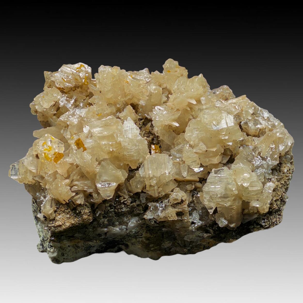 Cerussite With Wulfenite