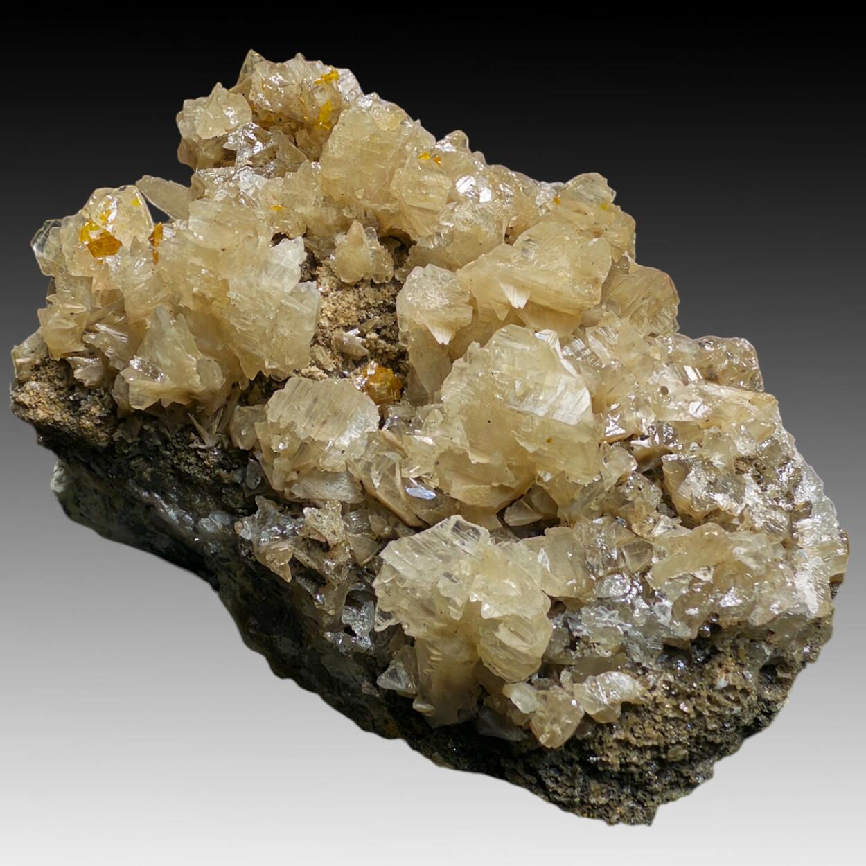 Cerussite With Wulfenite