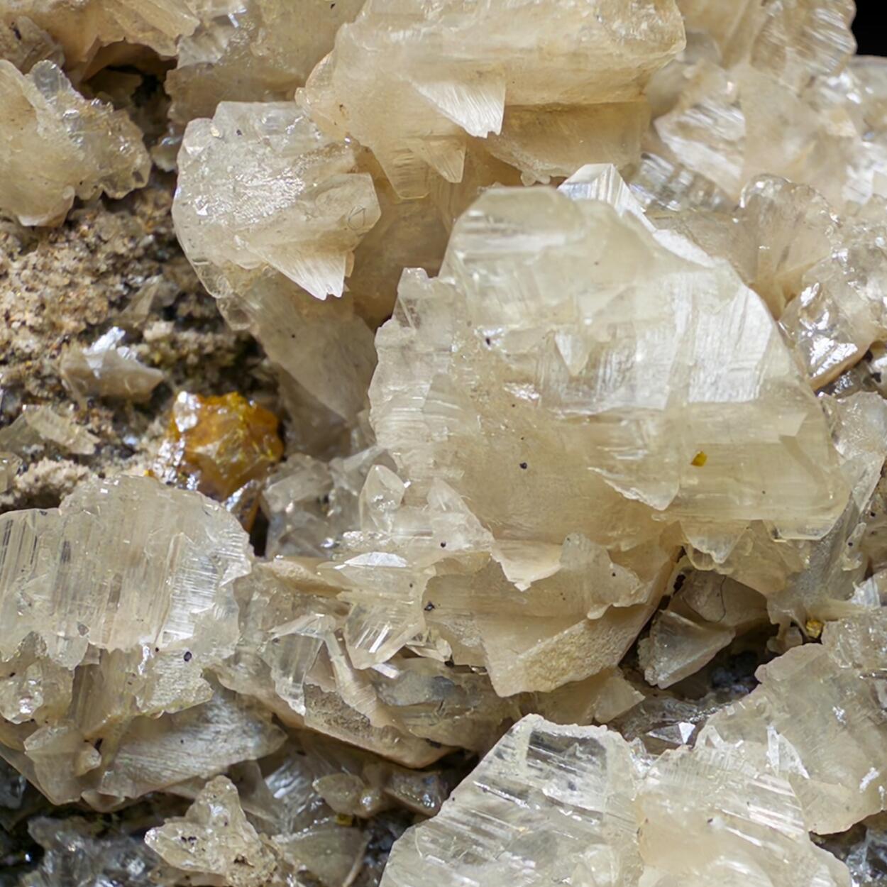 Cerussite With Wulfenite