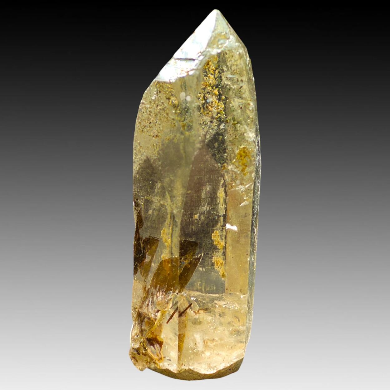 Quartz With Biotite Inclusions