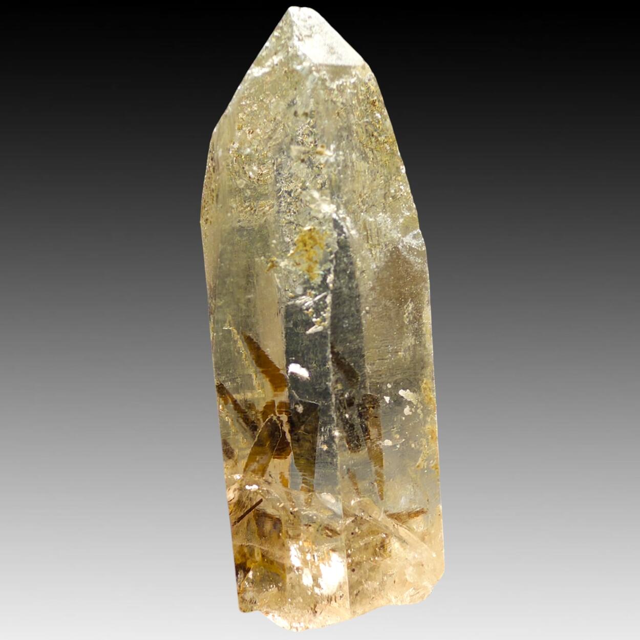 Quartz With Biotite Inclusions